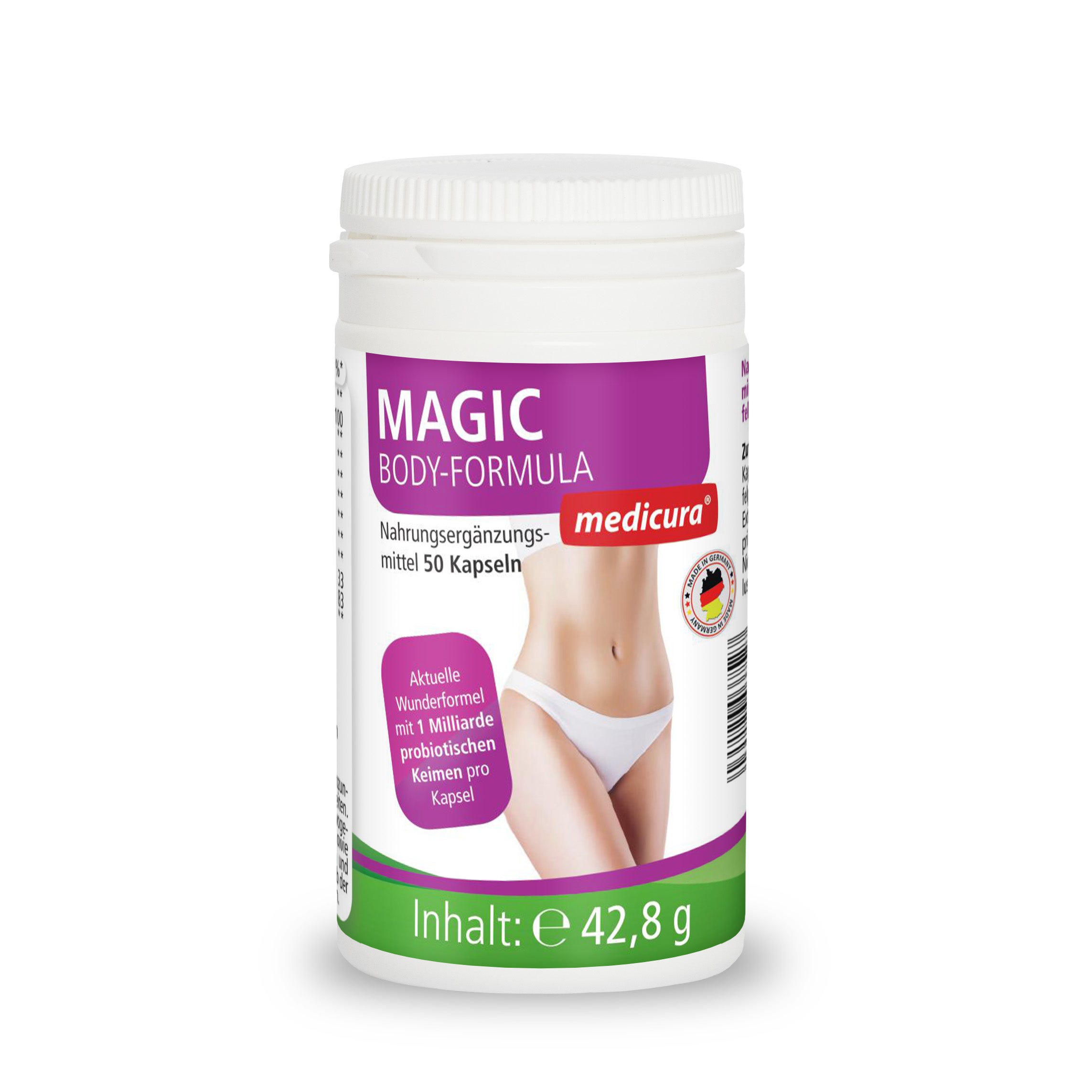 Chitosan Probiotika - Magic Body Formula - 50 Kapseln