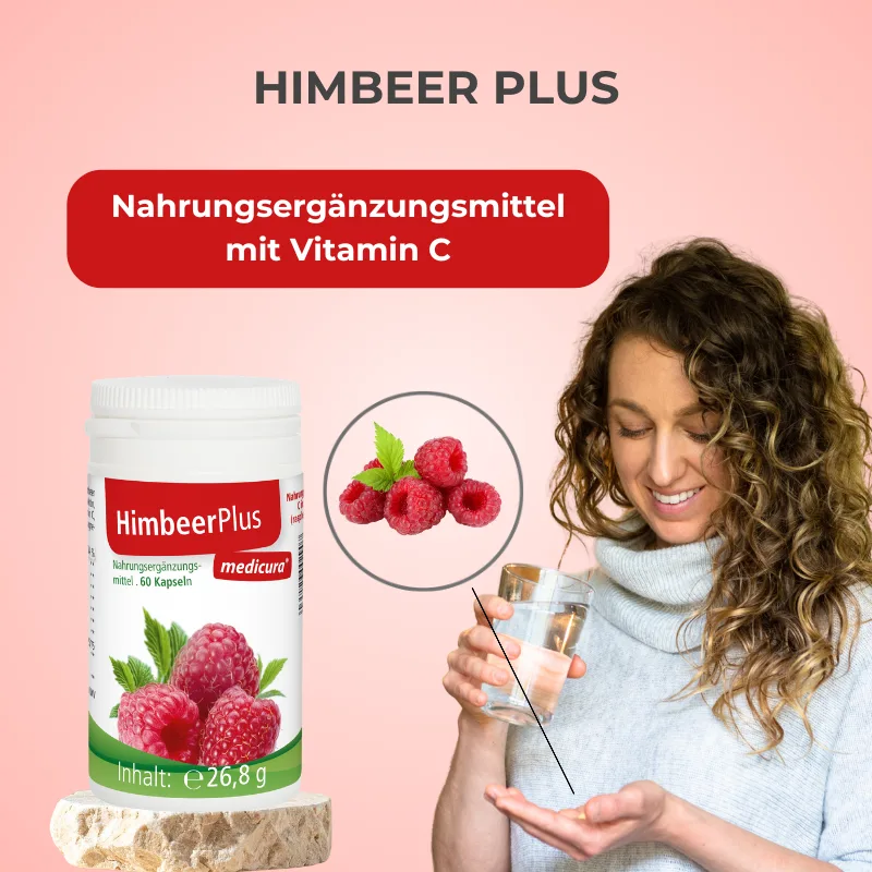 Medicura Himbeer Plus - 60 Kapseln