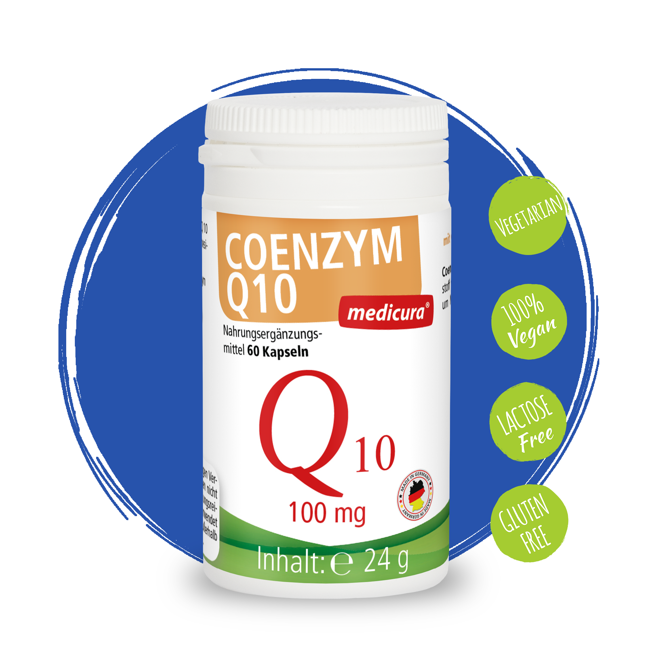 Coenzym Q10 - 100 mg - 60 Kapseln Coenzym Q10 - 100 mg - 60 Kapseln