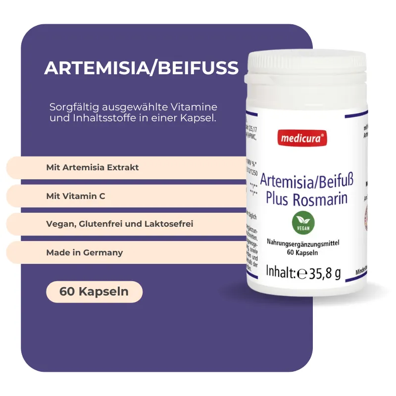 Medicura Artemisia/Beifuß - 60 Kapseln