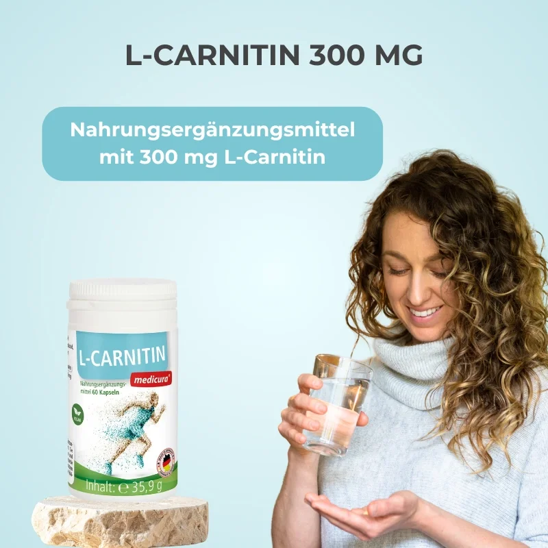 Medicura L-Carnitin 300mg 60 Kapseln