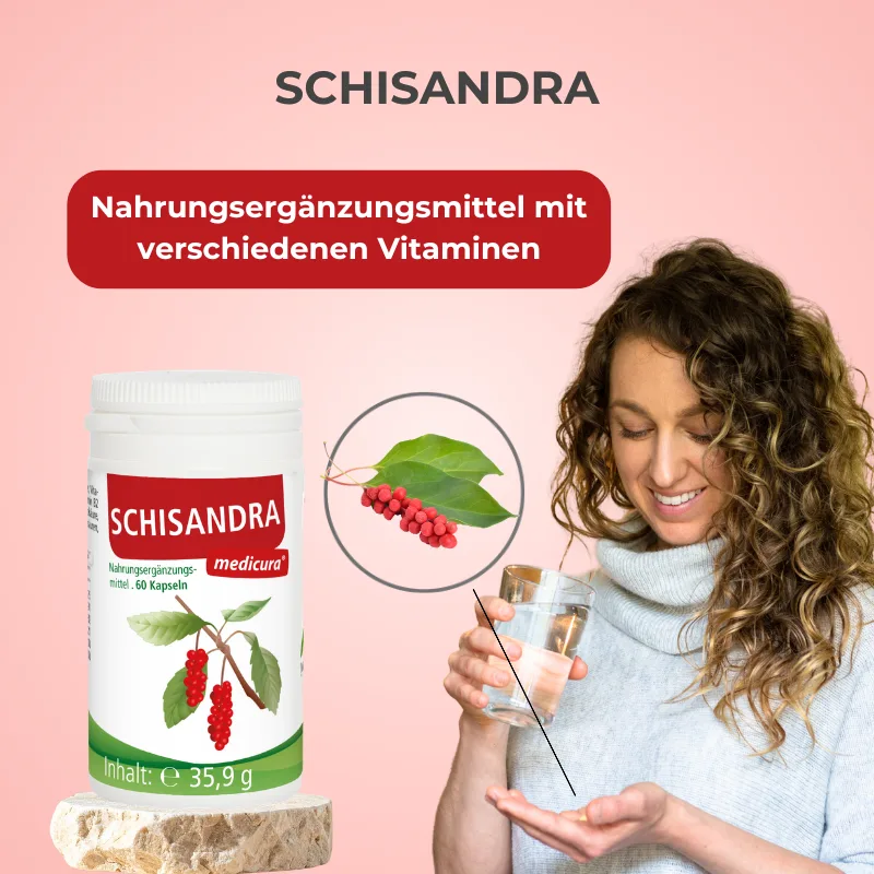 Medicura Schisandra - 60 kapseln