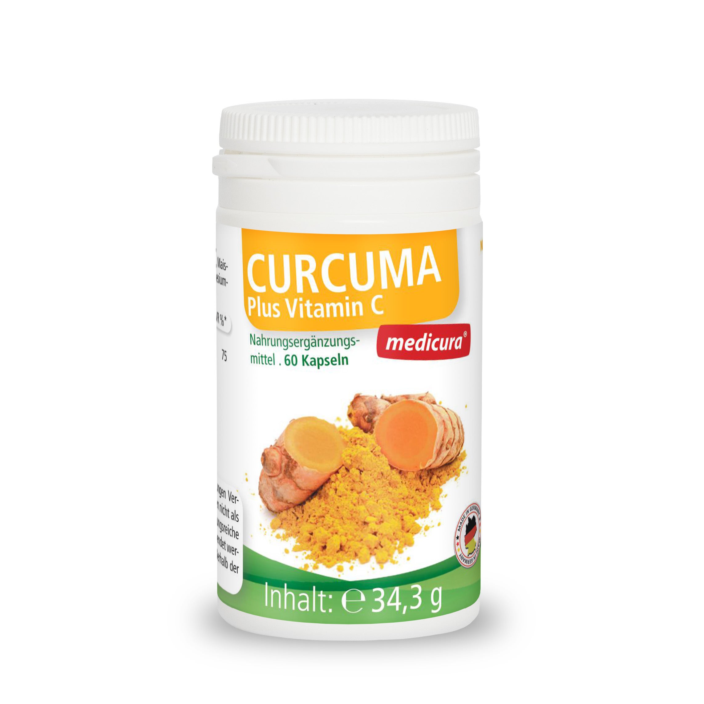 Curcuma  plus Vitamin C - 60 Kapseln