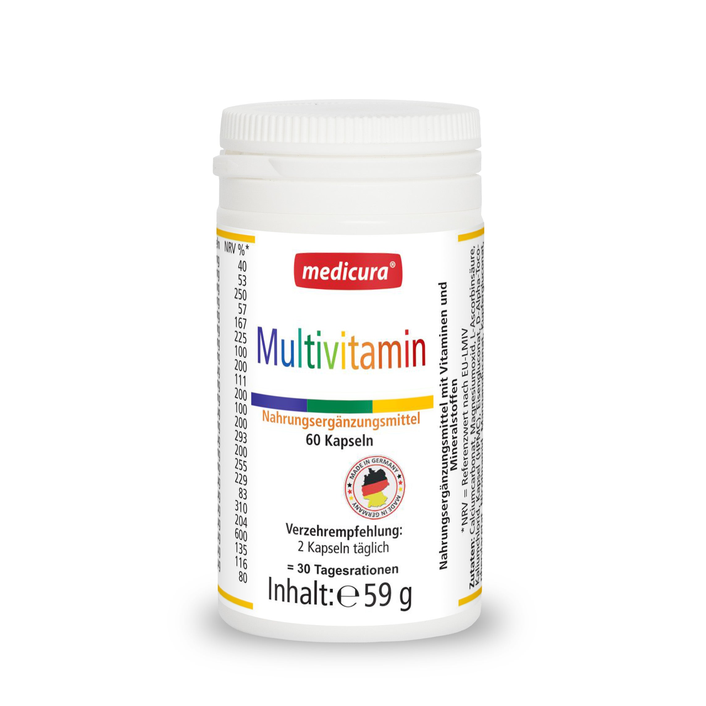 Multivitamin Mineral A-Z - 60 Kapseln Multivitamin Mineral A-Z - 60 Kapseln