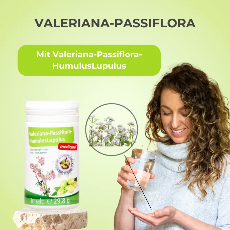 Medicura Valeriana Passiflora - 60 Kapseln