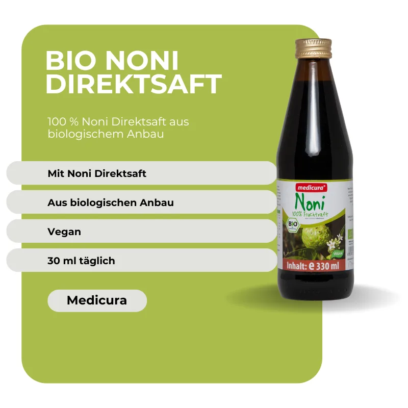 Medicura Bio Noni Fruchtsaft - 330 ml