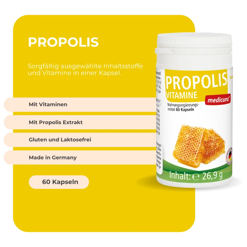 Medicura Propolis - 60 Kapseln