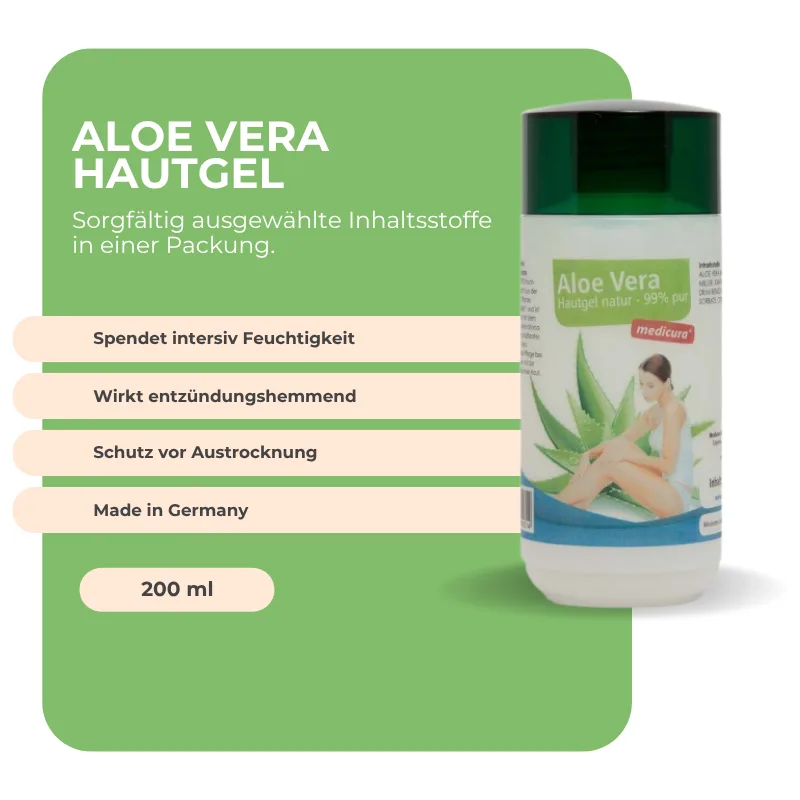 Medicura Aloe Vera Hautgel - 200 ml