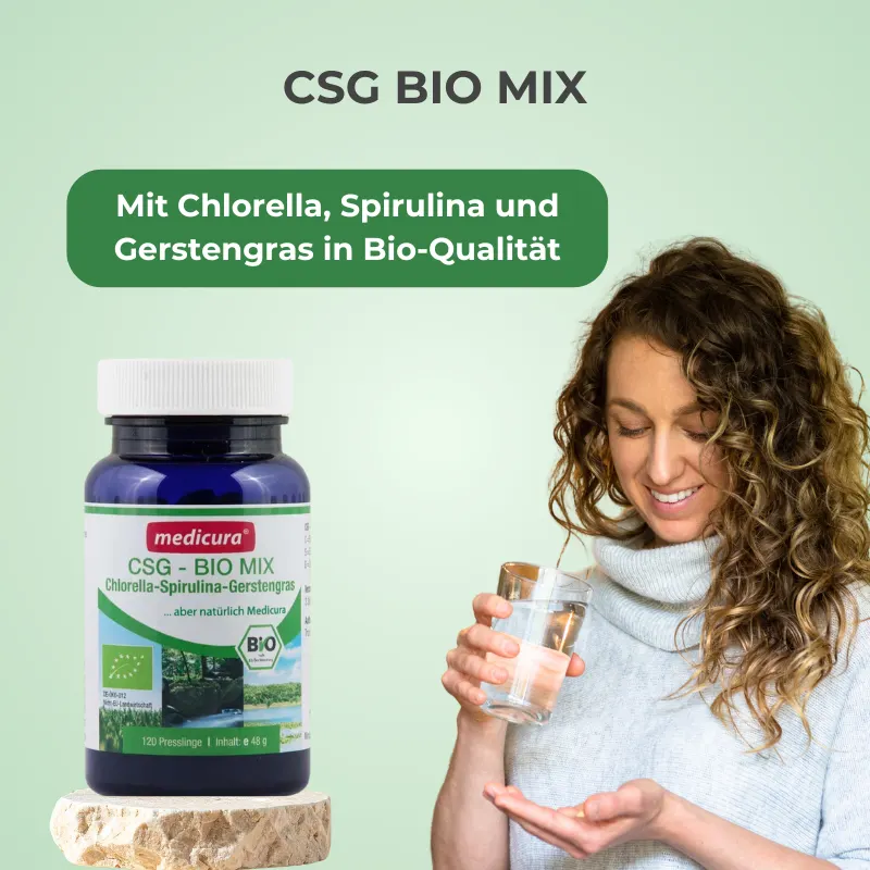 Medicura CSG - Bio mix - 120 Presslinge