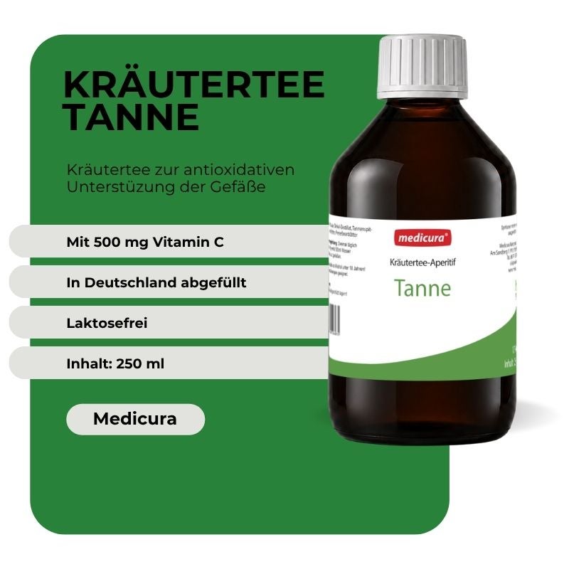 Kräutertee-Aperitif „Tanne" - 250 ml Glasflasche