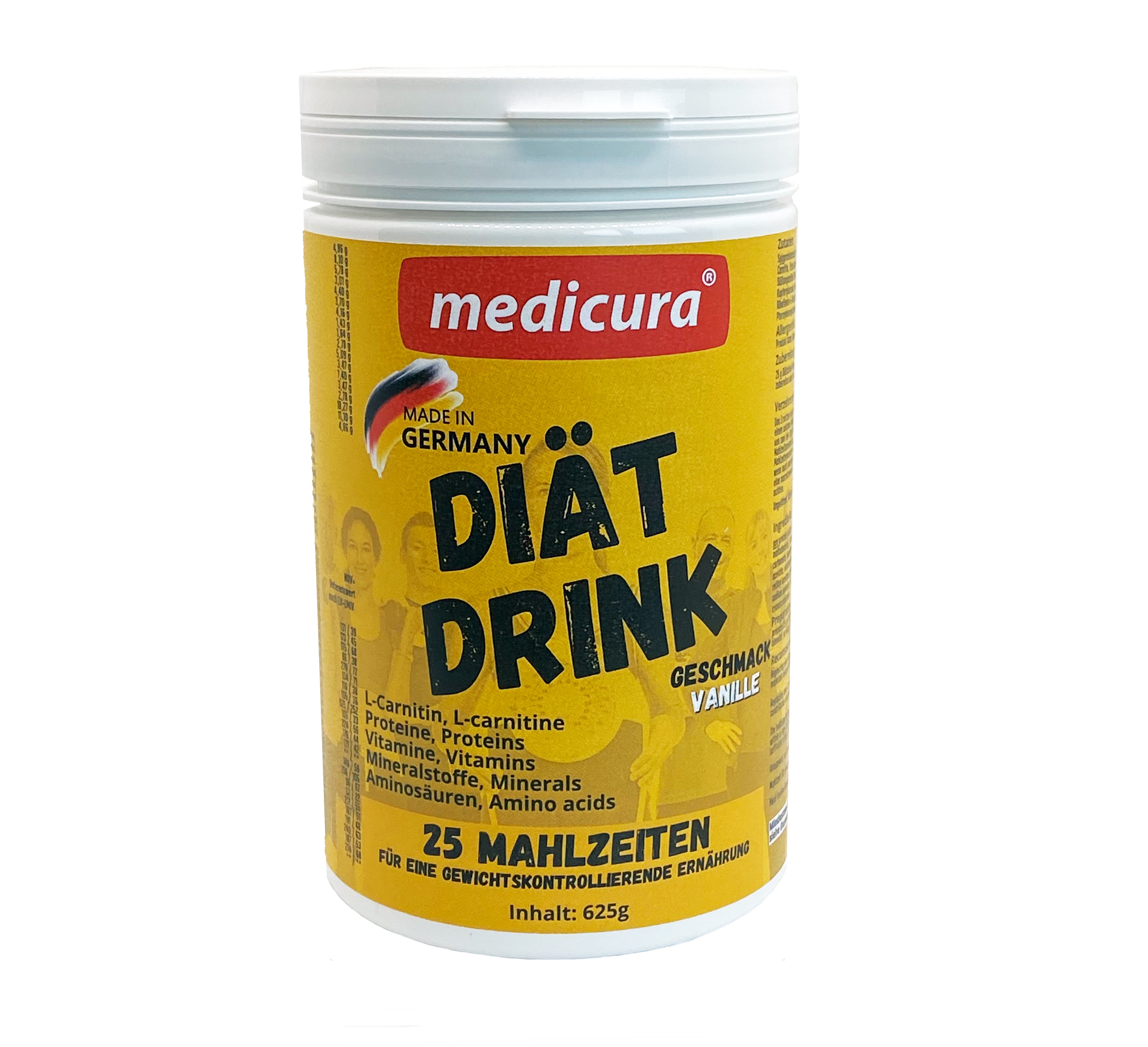 Diätdrink mit Vanillegeschmack