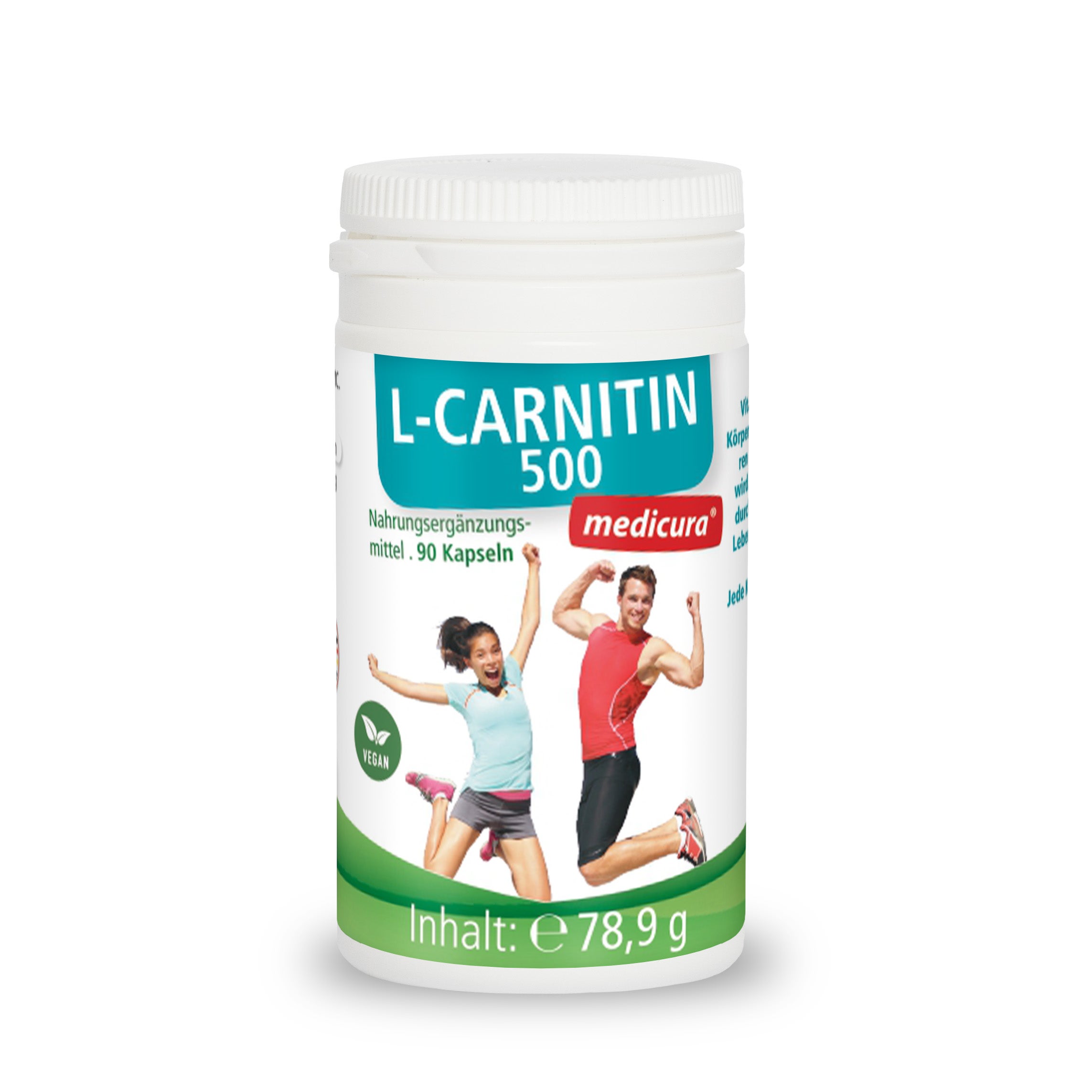 L-Carnitin 500 mg  - 90 Kapseln