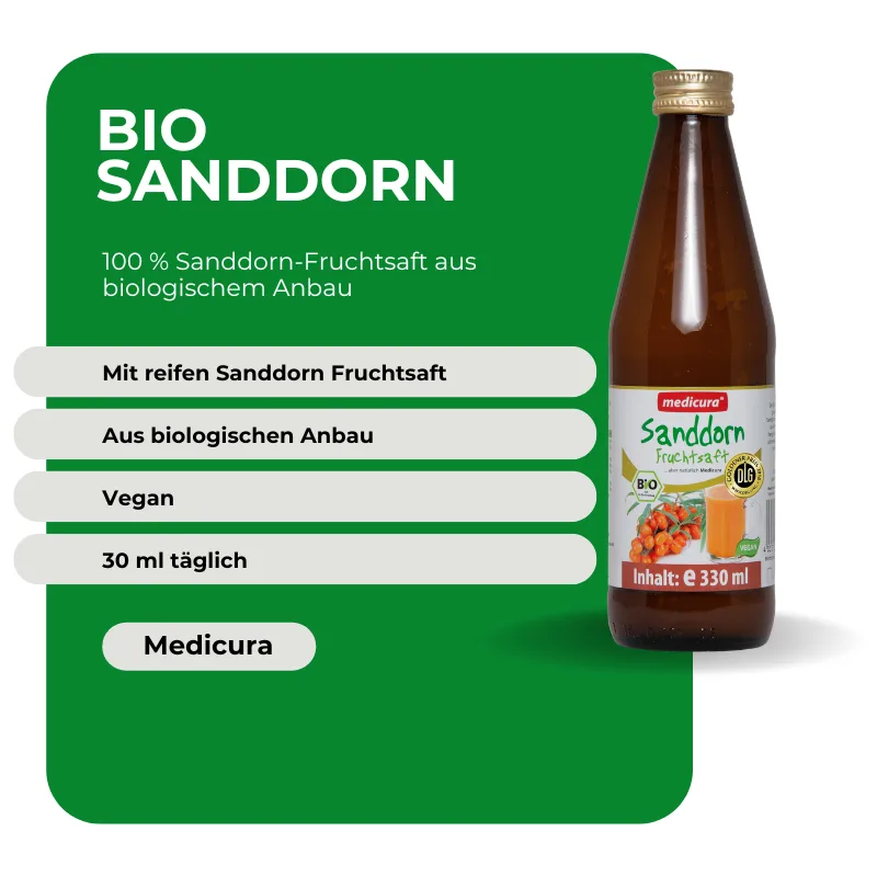 Medicura Bio Sanddorn - 330 ml