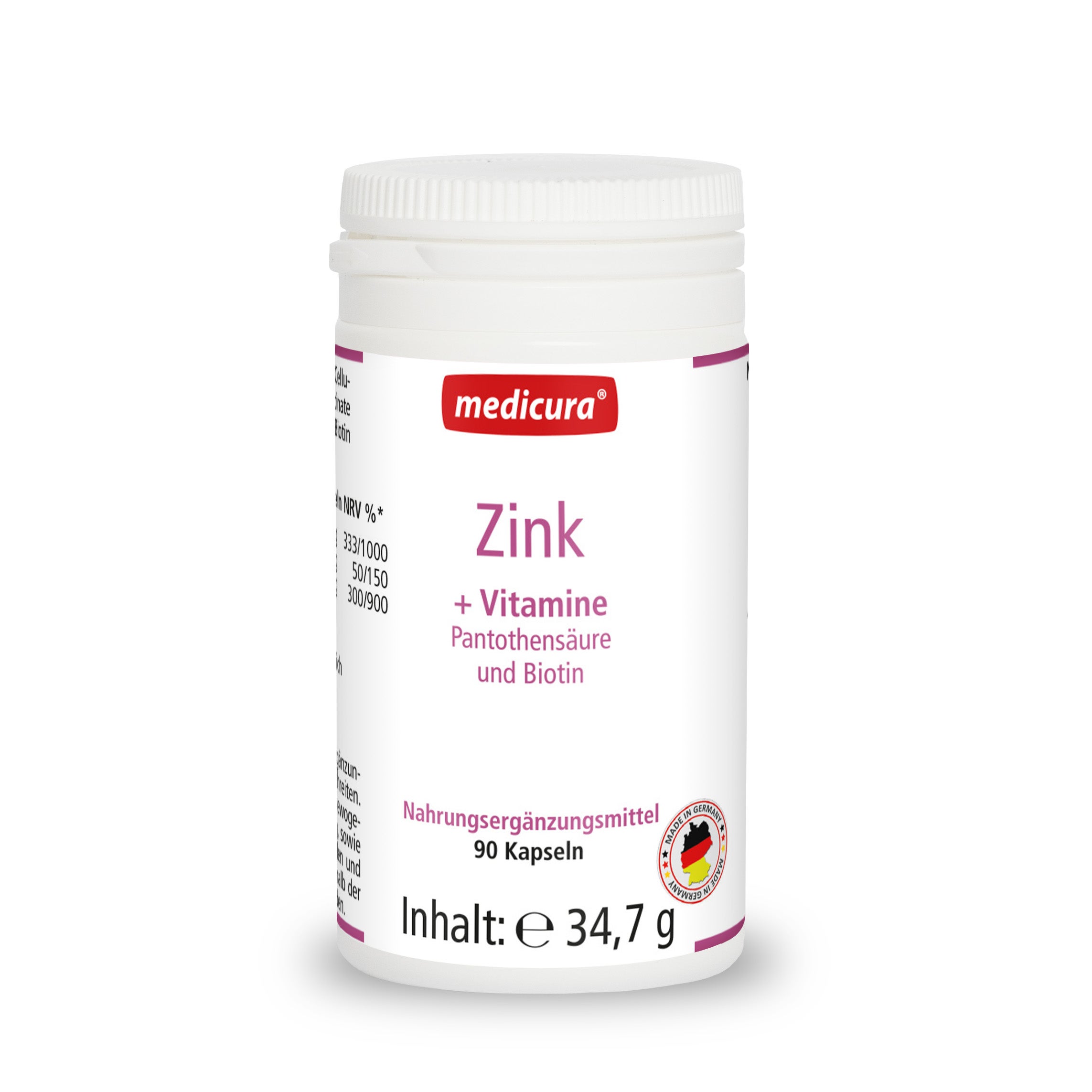 Zink - 90 Kapseln