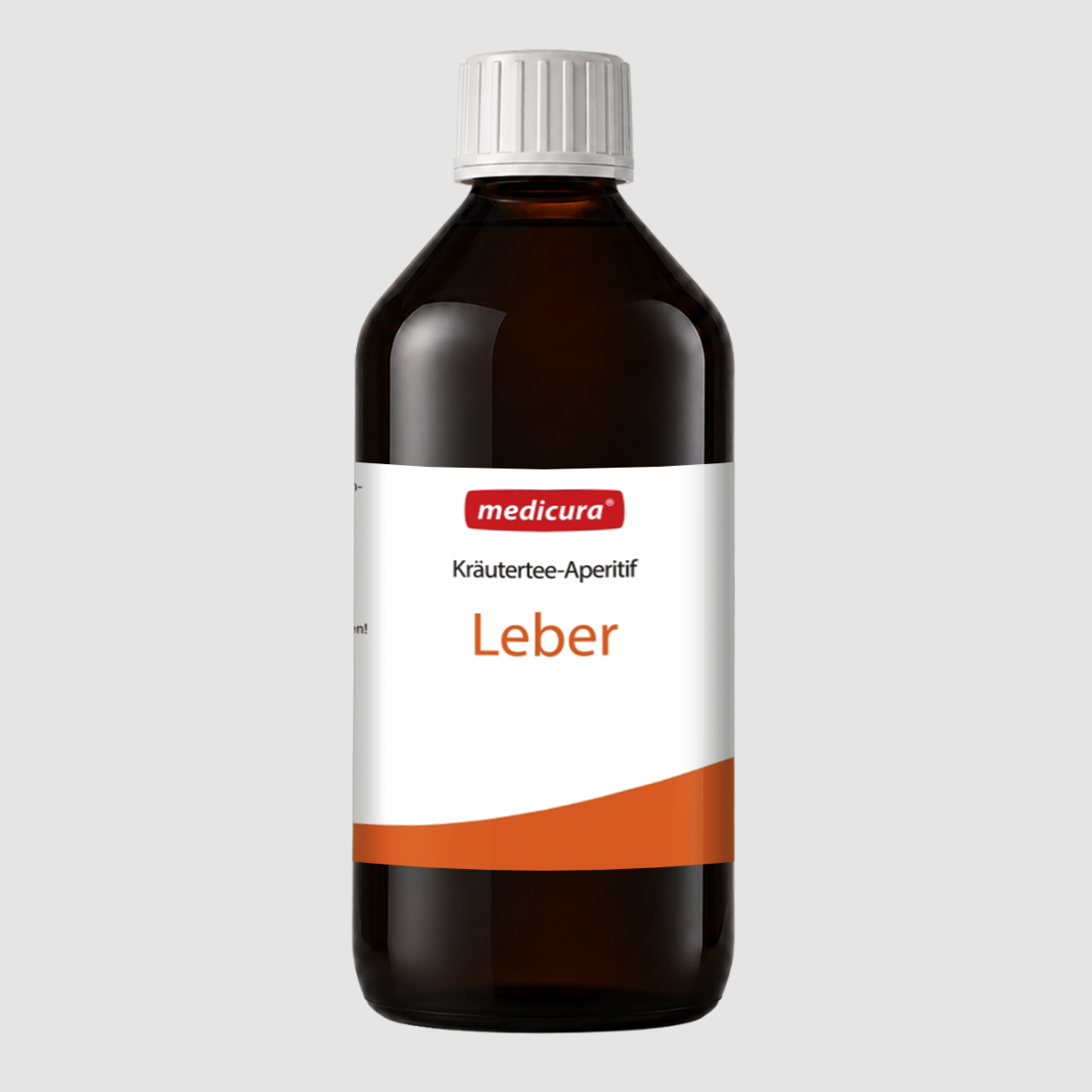 Kräutertee-Aperitif „Leber" - 500 ml Glasflasche