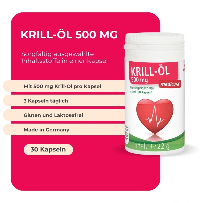 Medicura Krill-ÖL - 30 Kapsen