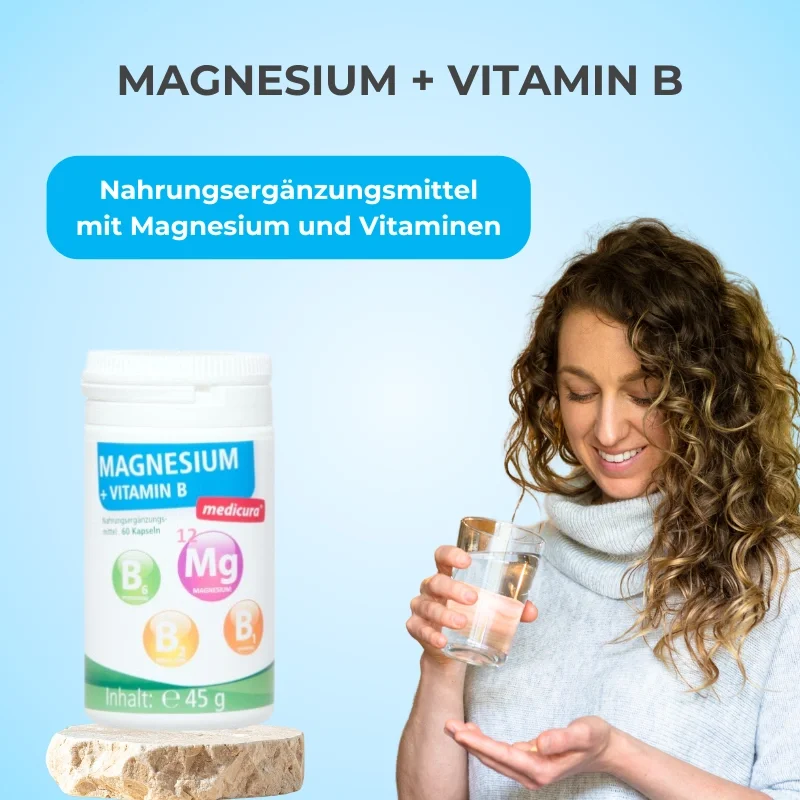Medicura Magnesium + Vitamin B 60 Kapseln