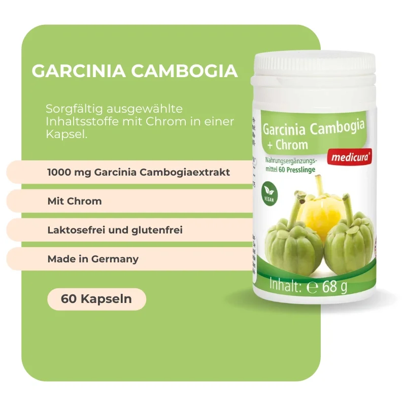 Medicura Garcinia Cambogia 60 Kapseln