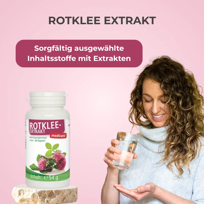 Medicura Rotklee Extrakt - 90 Kapseln