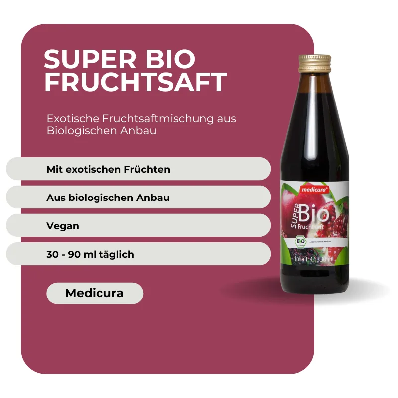 Medicura Super Bio Fruchtsaft - 330 ml