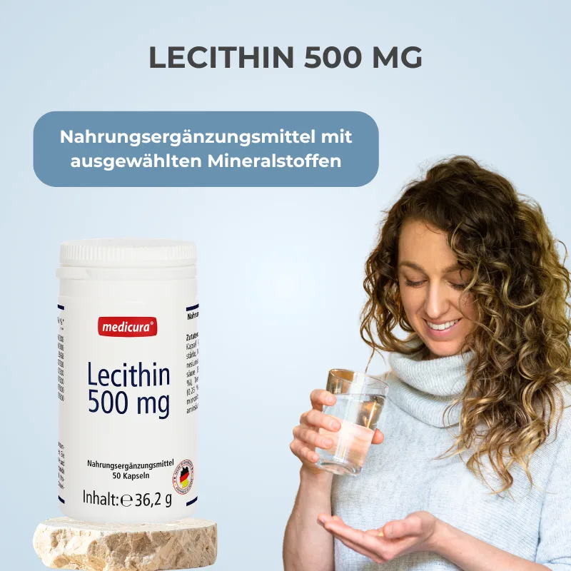 Medicura Lecithin 500 mg - 50 Kapseln