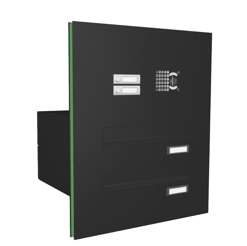 Türseitenteil Briefkastenanlage mit Kamera TB5