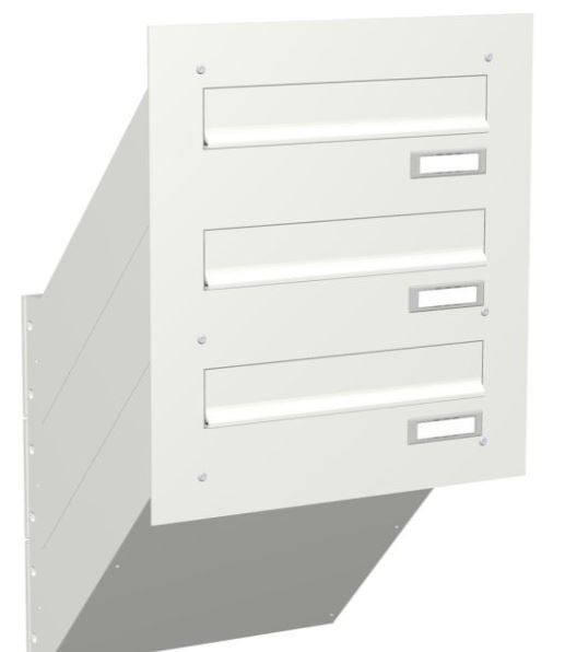 Knobloch Mauerdurchwurf-Briefkasten