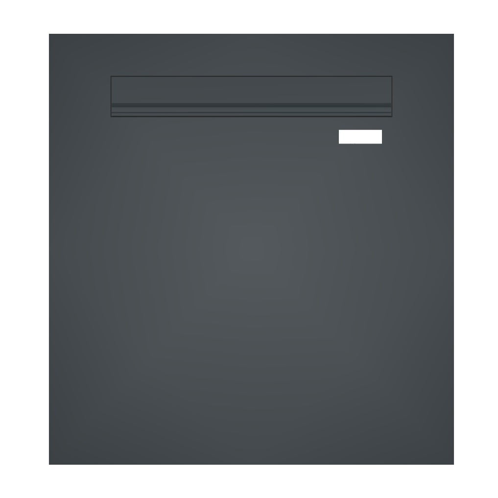 Z9-zaunbriefkasten-entnahme-hinten-RAL7016 Z9 Zaunbriefkasten für Stabmattenzaun lackiert Entnahme hinten