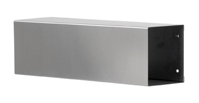 Knobloch Design Zeitungsfach Mailbox X mit Sichtschlitz Edelstahl