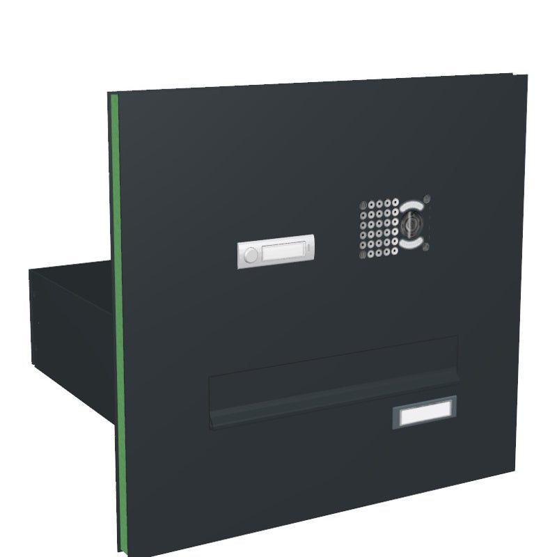Türseitenteil Briefkastenanlage mit Kamera TB5
