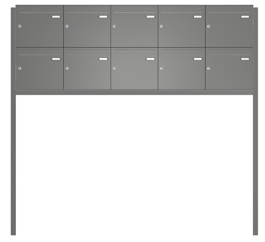 Briefkastenanlage freistehend A