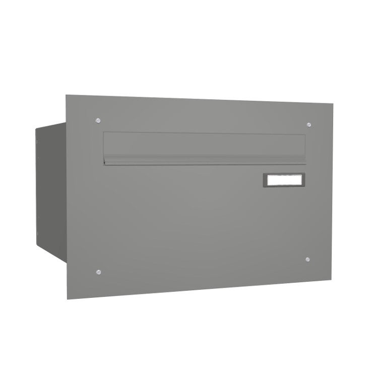 EG3-Mauerdurchwurf-Briefkasten-gross-grau2 Mauerdurchwurf Briefkasten groß grau EG3