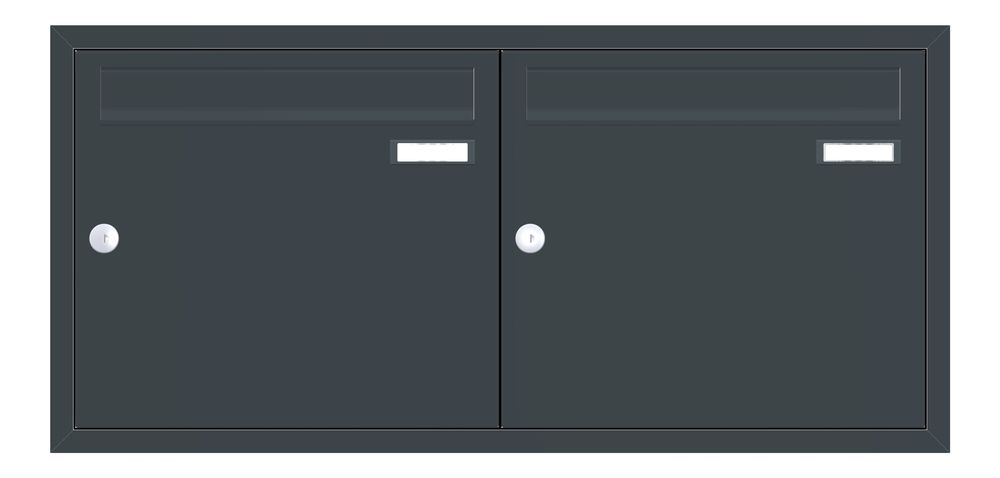 2er Unterputzbriefkasten UP10A