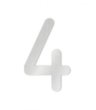 hausnummer-max-4-edelstahl Heibi Hausnummer Edelstahl MAX-XXL 4