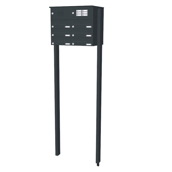 Knobloch Briefkastenanlage freistehend mit Klingel FS40HK