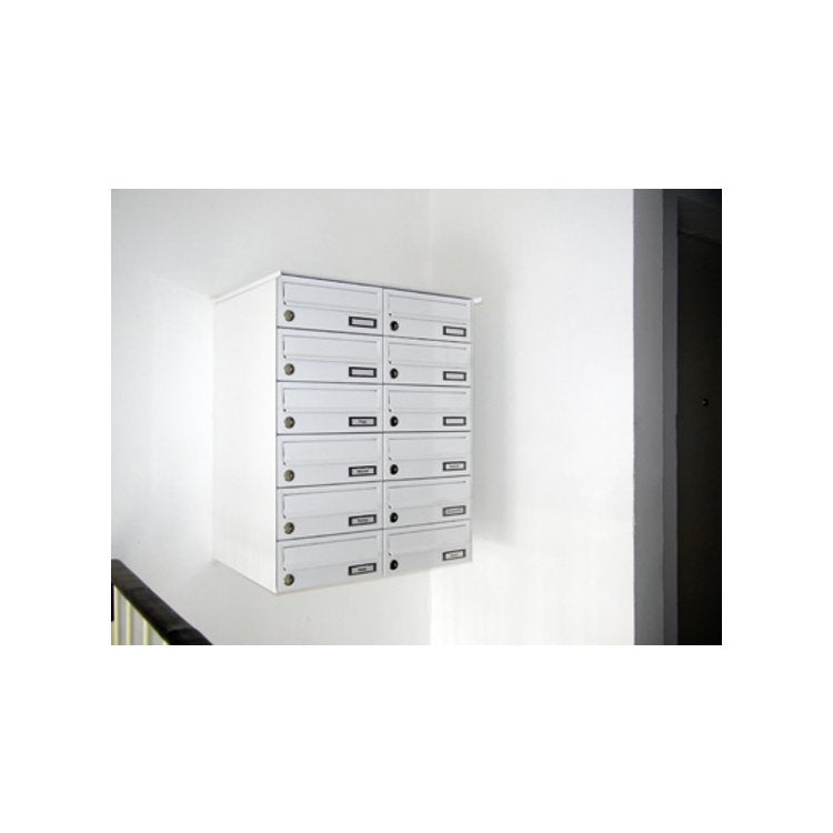 Aufputz Briefkastenanlage AP1 lackiert 3