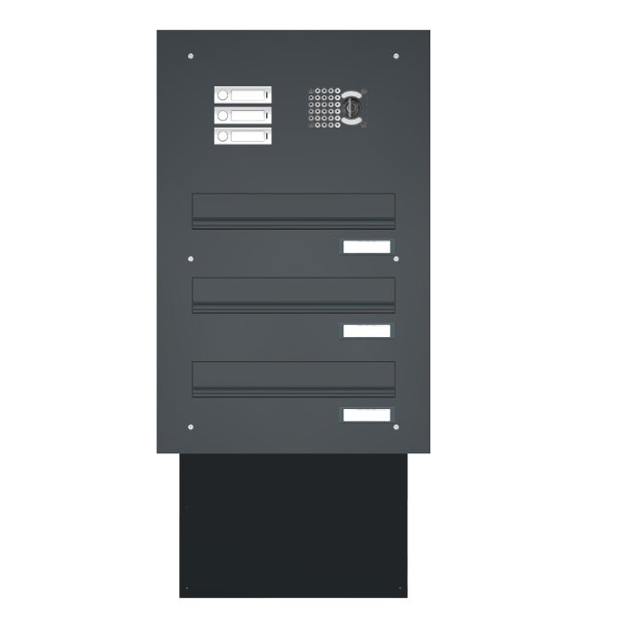 3er-Mauerdurchwurf-Briefkasten-mit-Kamera-anthrazit-MEV2-2 Mauerdurchwurf Briefkasten mit Kamera MEV2
