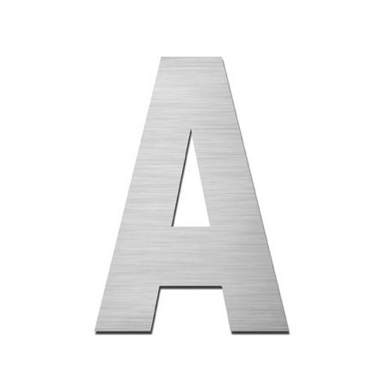 serafini_hausbuchstabe_gross_selbstklebend_edelstahl_a Serafini Hausbuchstabe a groß selbstklebend Edelstahl