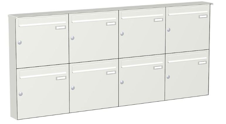 Aufputz Briefkastenanlage RI244