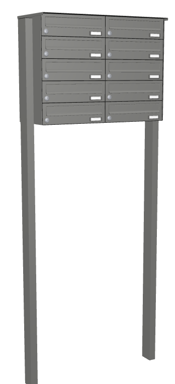 Freistehende Briefkastenanlage FS40H