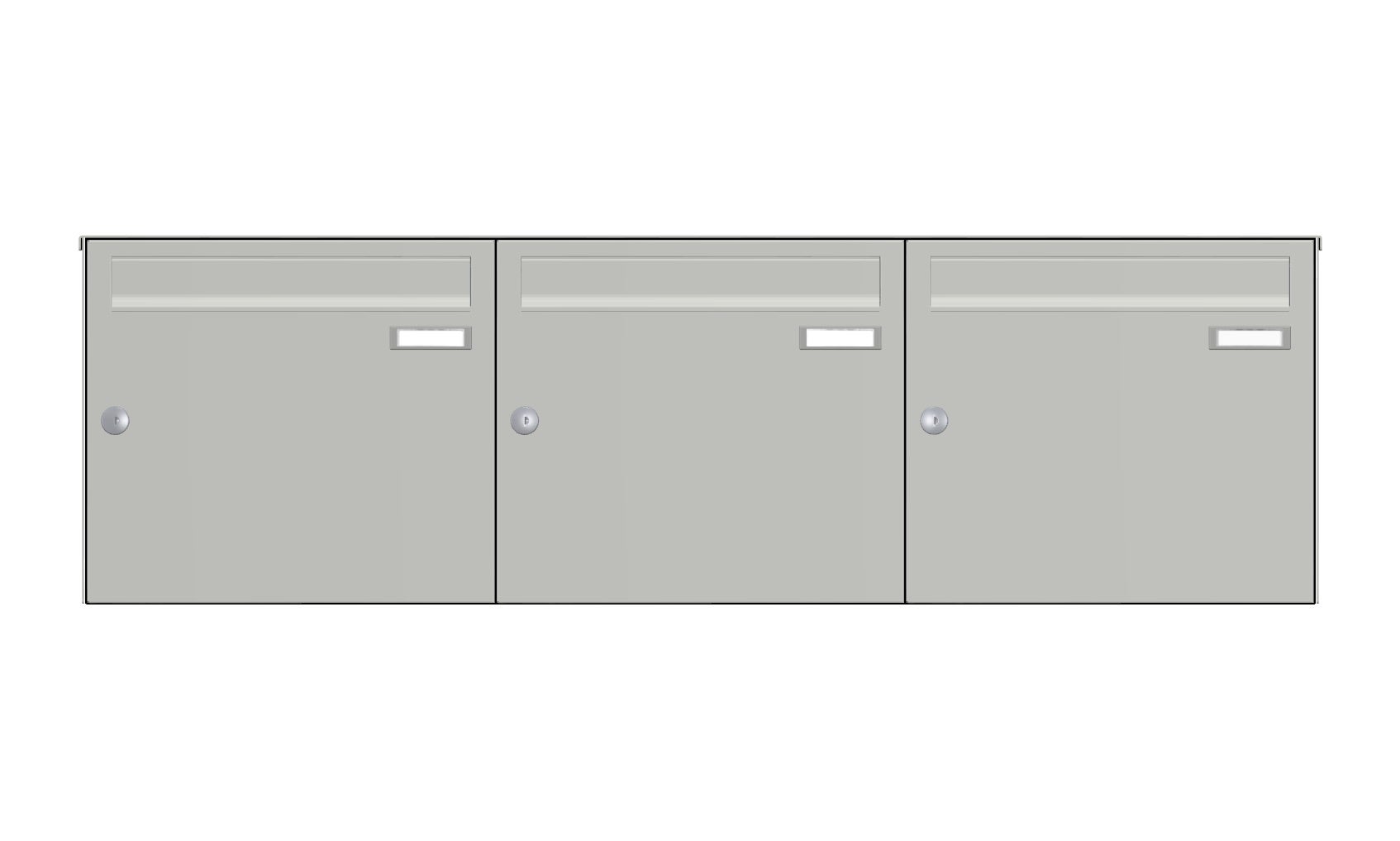 Aufputz Briefkastenanlage RI244