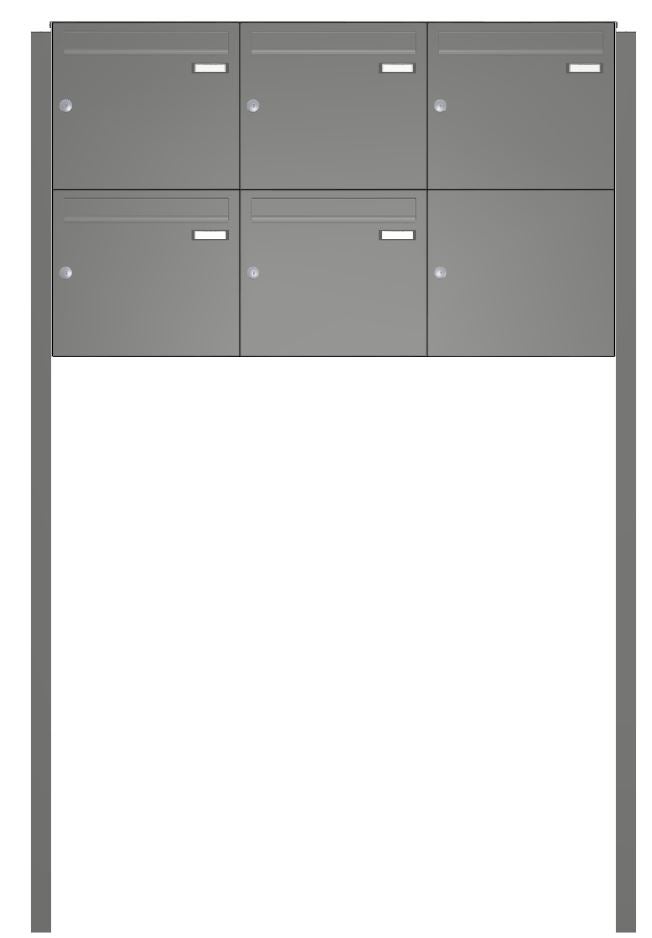 Briefkastenanlage freistehend A