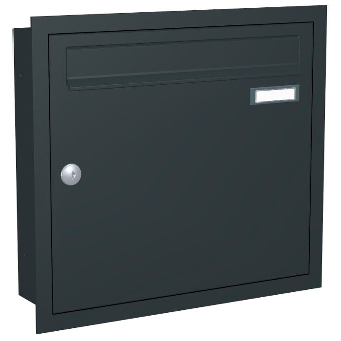 Unterputz Briefkasten anthrazit up10a