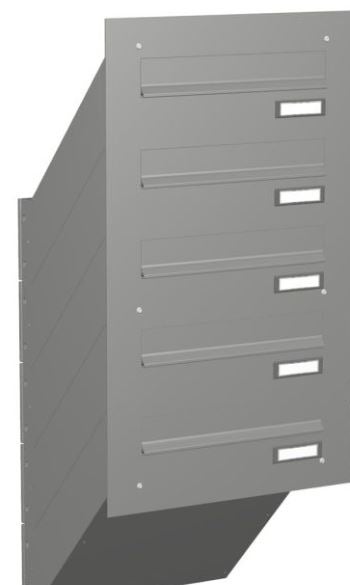 Knobloch Mauerdurchwurf-Briefkasten