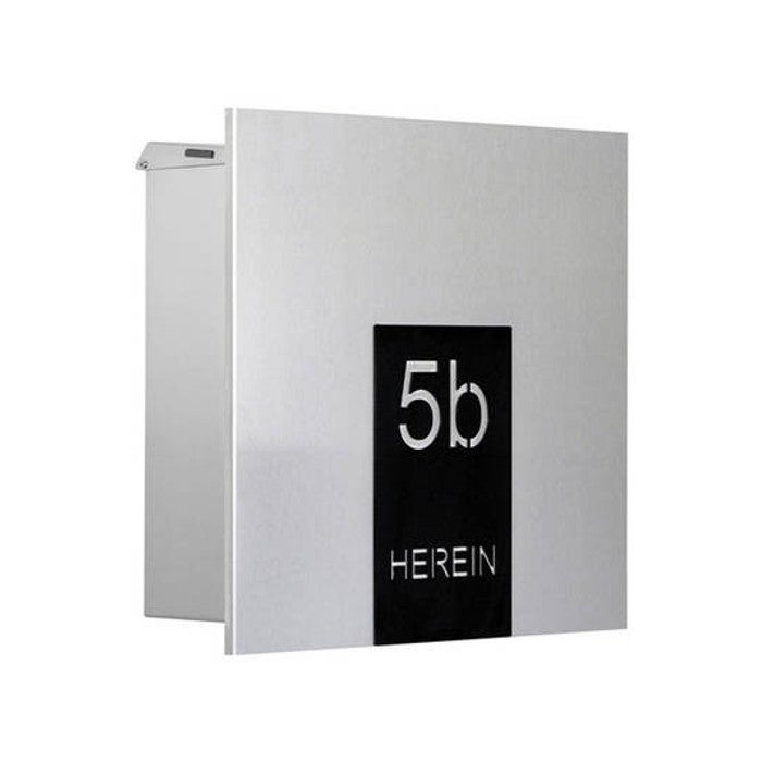 Design Briefkasten Edelstahl Como