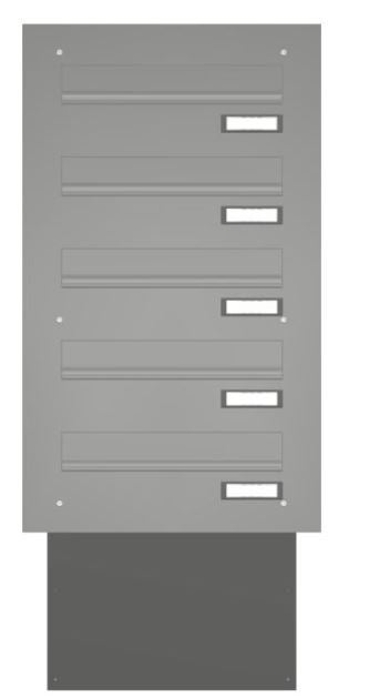 Knobloch Mauerdurchwurf-Briefkasten