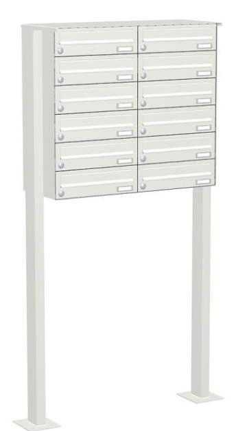 Freistehende Briefkastenanlage FS40H