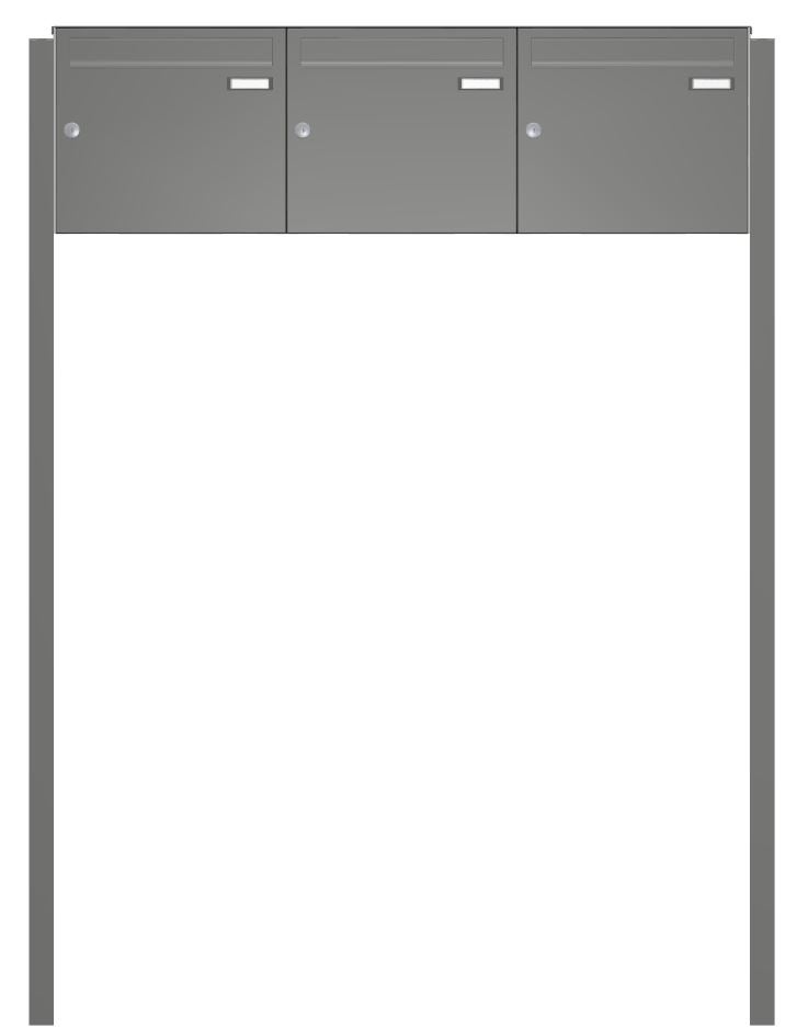 Briefkastenanlage freistehend A