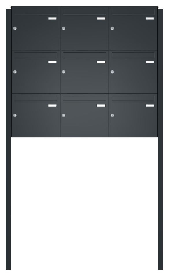 Briefkastenanlage freistehend A