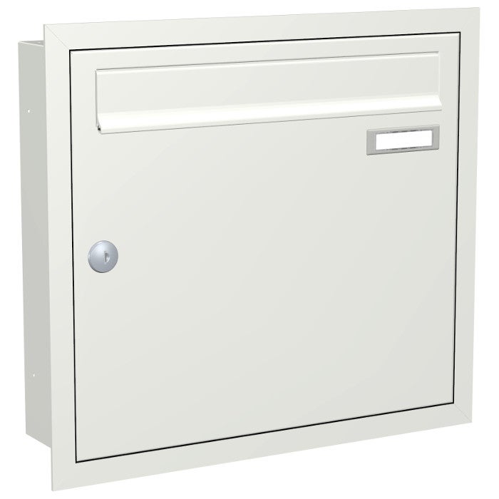 Unterputz Briefkasten weiß up10a